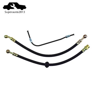 Brake Hose Kit w/Brake Pipe Upper Lower For Honda CB400F Super Sport - 1975-1976 - Picture 1 of 9