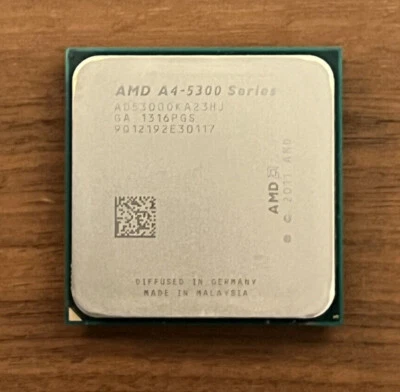 Procesador AMD A4-5300 Series 3,4 GHz 65 W funcionando usado Foto 1 de 2