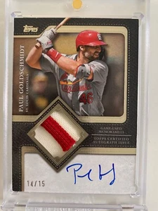 Parche automático Topps Serie I 2025 Paul Goldschmidt #ed 14/15! Cardenales de San Luis - Imagen 1 de 2