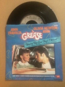 JOHN TRAVOLTA / NEWTON JOHN YOU'RE THE ONE THAT I WANT 1978 RSO 7" 45 RSO 006 - Picture 1 of 1