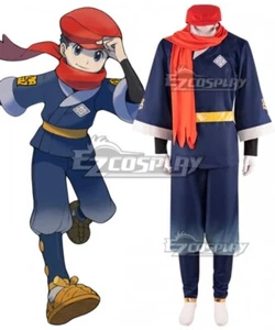 Pocket Monster Legends: Arceus Male Protagonist Rei Outfit Cosplay Costume E001 - Picture 1 of 5