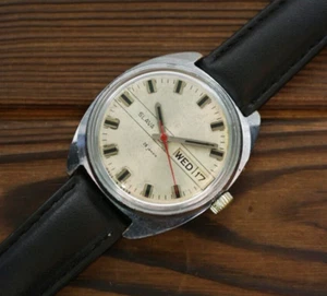 Vintage Men's Watch Slava 26 jewel rare Dress Watch USSR Mechanical Soviet Watch - Picture 1 of 12