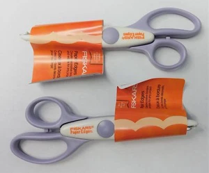 Fiskars 192140 Wavy Cloud Paper Edger Scissors 2pcs. - Picture 1 of 1