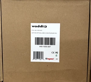 Vaddio USB 3.0 Type-B to Type-A Male Active Optical Cable (98.4') 440-1005-067 - Picture 1 of 3