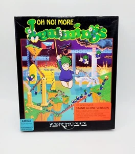 Lemmings & Oh No More PC BIG BOX Psygnosis (1991) One Floppy 3.5 - Picture 1 of 5