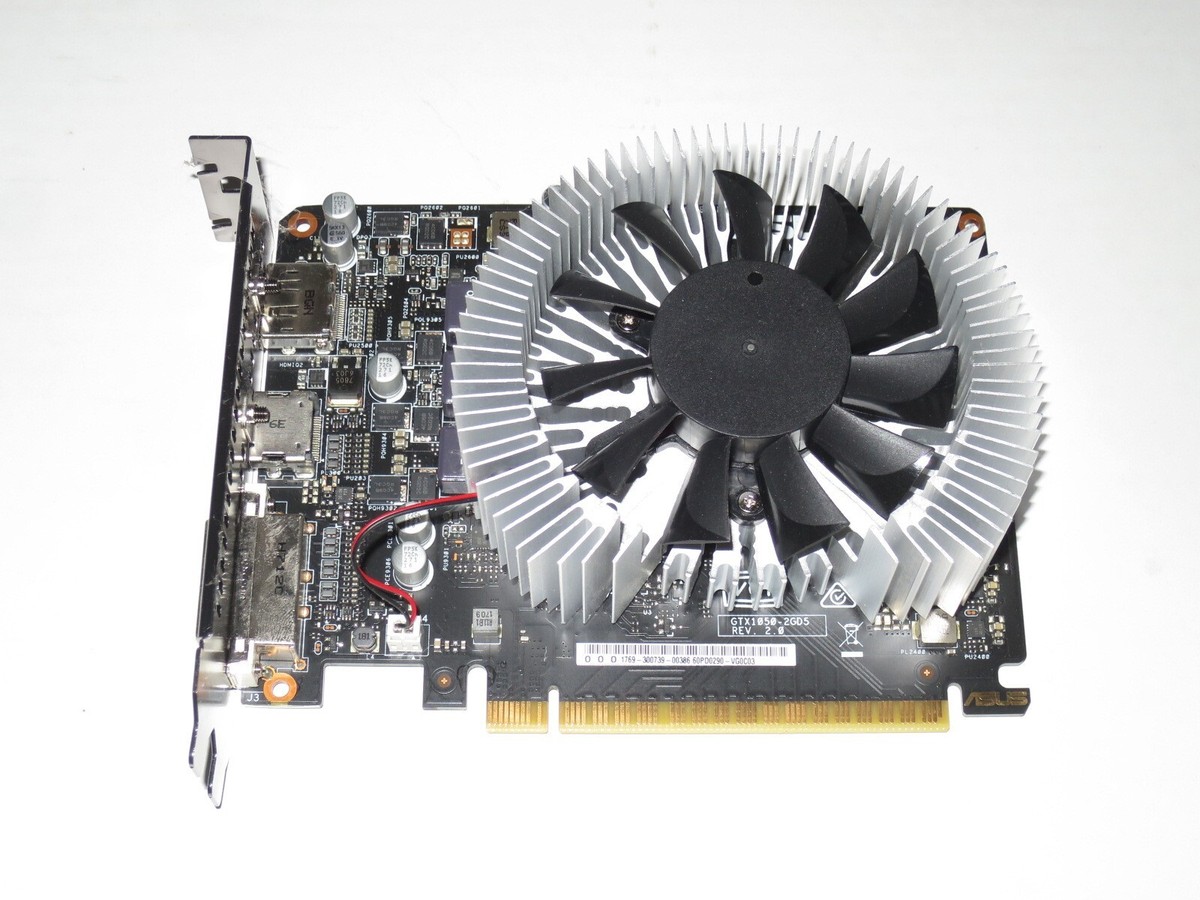 ASUS NVIDIA GeForce GTX 1050 2 GB Memory Computer Graphics