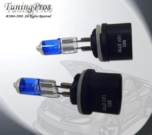 880 12V 27w 5000K White 1 Pair Xenon Gas HID Light Bulbs Foglight 2pcs - Picture 1 of 2