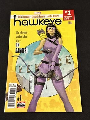 Hawkeye #1 (2017) 1st Solo Kate Bishop Marvel Comics Kelly Thompson - Image 1 of 2