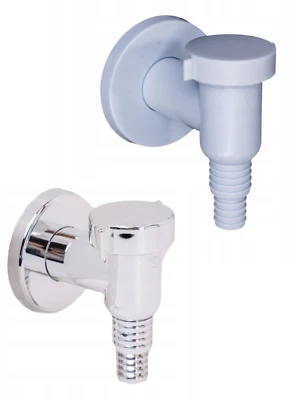 Aufputzsiphon für die Waschgeräte, Verchromt Weiß Ø32mm Wasch-oder Spülmaschine - Bild 1 von 4