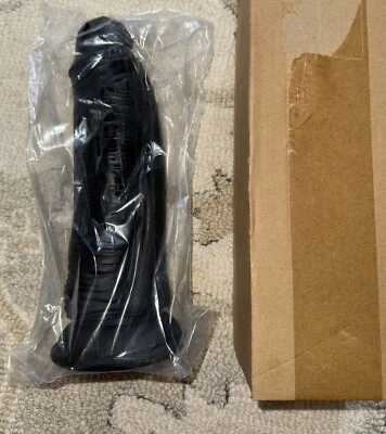 Consolador King Cock 10" negro - dong realista grande Foto 1 de 4