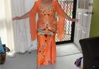 Egyptian Professional Belly Dance Costume, Custom-Made Bellydancing Dress, New