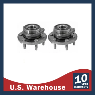 For Saturn Outlook GMC Acadia Buick Enclave Pair 6 Bolt Front and Rear Wheel Hub - Image 1 of 4