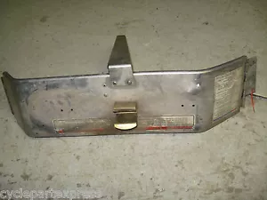 Polaris RMK 800 2000 cubierta protectora de cinturón de embrague usada. Algunos dientes y dientes - Imagen 1 de 4