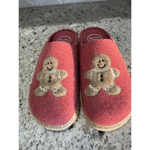 Toni Pons Slippers Gingerbread Cookie Size 40 US 9 - Picture 1 of 7