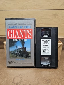 Pentrex Last Of The Giants Volume III Sherman Hill Railroad Trains VHS Vintage Rare - Bild 1 von 4