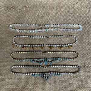Vintage Necklace Joblot - 50’s Sparkle - Prom - Imagen 1 de 8