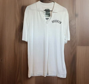 Polo NBA Brooklyn Nets Fanatics - Grande para hombre - NUEVO - ¡Envío rápido! - Imagen 1 de 2
