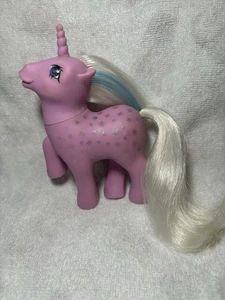 Hasbo My Little Pony Vintage G1 Milky Way Twice as Fancy Unicorn Stars 1987 Fehler - Bild 1 von 17