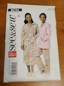 Butterick B5704 Damen Nachtwäsche Schnittmuster Gr. XS-XL ohne Hose - Bild 1 von 2