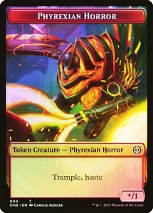 Phyrexian Horror Token */1 FOIL - 004 - Token - Phyrexia: All Will Be One - Picture 1 of 1
