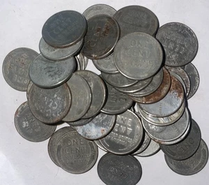 50 Stück 1943 Stahl Weizen Cent Lot #11 - Bild 1 von 1
