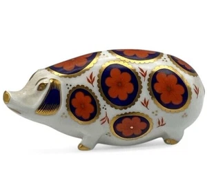 Royal Crown Derby Bone China Pig LI Inglaterra Estilo Imari Retro De Colección - Sin tapón - Imagen 1 de 18