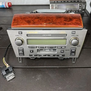 02-10 Lexus SC430 Dashboard Audio Radio Receiver Wood Trim Panel 8612024391 OEM - Bild 1 von 5