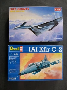 lot  1:144 Revell 04022 IAI Kfir C-2 + 1: 300 Academy XB-70 Valkyrie - Bild 1 von 7