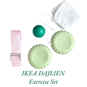 IKEA DAJLIEN 4-Piece Exercise Set 905.618.26 - Picture 1 of 4