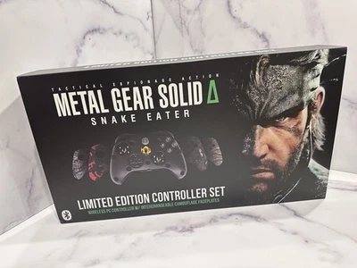 Metal Gear Solid Delta Δ Snake Eater PC Deluxe Controller Set Edición Limitada Foto 1 de 3