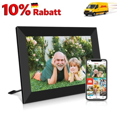 🔥Warehouse Clearance! 10 Inch Digital Photo Frame Frameo 32GB Touch Screen IPS DHL - Image 1 of 4