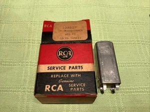 RCA OEM Part 103207  IF Transformer 455kHz Slug Tuned  - Picture 1 of 3