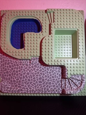 LEGO 1992 6416 Poolside Paradise placa base elevada 6092-PX2 32x32 Foto 1 de 2