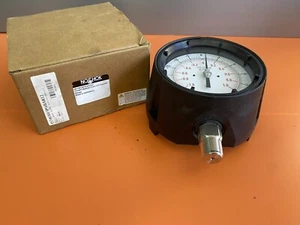 Noshok Manometer 15 PSI Conn. 1/2” NPT Bodengröße 4,5” 45-740-30/15  - Bild 1 von 7