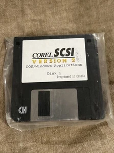 Corel SCSI Version 2 DOS/Windows Applications 3.5” Disks - Picture 1 of 5