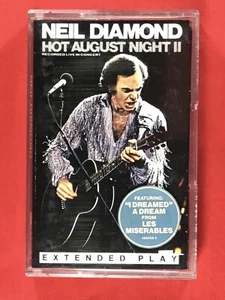 1987 Neil Diamond / Hot August Night II / Cassette Tape / CBS Records - Picture 1 of 4