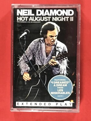 1987 Neil Diamond / Hot August Night II / Cassette Tape / CBS Records - Image 1 of 4