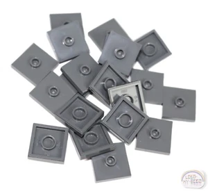 LEGO Classic - 2x2 Tile w/ Center Stud - 20-pcs - (87580, DBG, Jumper) - Picture 1 of 4