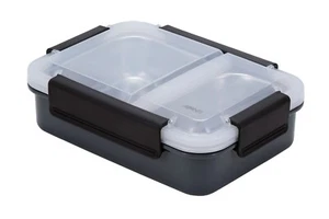 New Avanti 2 Compartment Lunch Box Storage Container Kitchen School Save Genuine - Bild 1 von 4