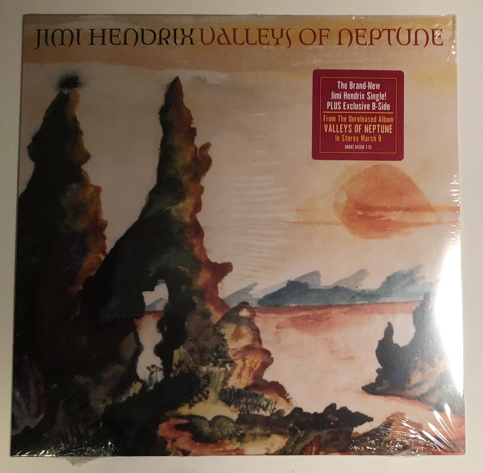 Valleys of Neptune [Single] [7 inch Vinyl Disc] by Jimi Hendrix (Vinyl, Feb-2010, Legacy Recordings)
