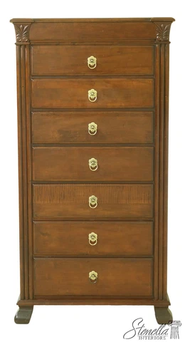 52183EC: ETHAN ALLEN British Classics 6 Drawer Lingerie Chest Cover