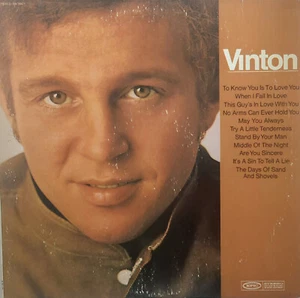 Bobby Vinton "Vinton" Vintage 12" Vinyl 33 RPM LP Record Album 1969 - Picture 1 of 3