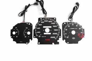 EK Honda Civic 1996-2000 SIR style glow gauge plasma dials tachoscheibe glow - Bild 1 von 8