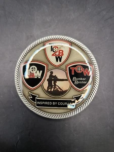 RAYTHEON MISSILE SYSTEMS 2019 TOW 700K MISSILE DELIVERY CHALLENGE COIN 2" - Picture 1 of 5