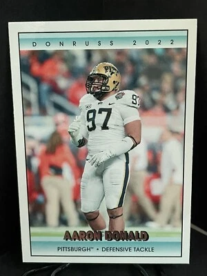 2022 Panini Chronicles Draft Picks - Donruss Retro #9 Aaron Donald - Image 1 of 2