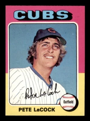 1975 Topps Mini Baseball #494 Pete LaCock NM - Image 1 of 2