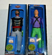 Mego- General Zod & Lex Luthor Action Figure 14" Lot of 2 (Package Wear)