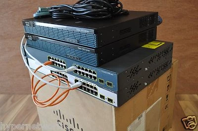 CISCO 2x 1921 IOS 15.7 CCNA CCNP CCIE R&S INE IP EXPERT R&S ADD ON LAB KIT v5.0 - Image 1 of 2