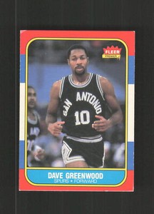 1986 Fleer #41 David Greenwood