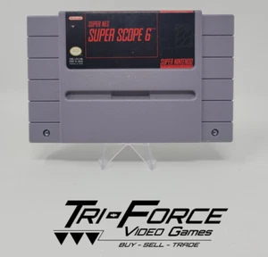 Super Scope 6 Super Nintendo SNES Authentic Cart Free shipping - Picture 1 of 1